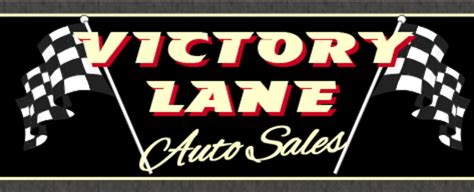 Victory lane auto - Specialties: Custom Exhausts We do General Auto Repair for most Makes and Models on the road today. Whether you need AC Repair, New Brakes, Battery, Exhausts System or Engine Replacement we do it all.Stop Victory Lane and find out what our customers already know; We do excellent work and back it up with our guarantee.Call us or stop by! …